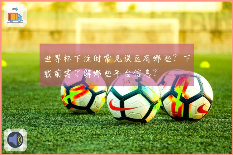 世界杯下注时常见误区有哪些？下载前需了解哪些平台信息？